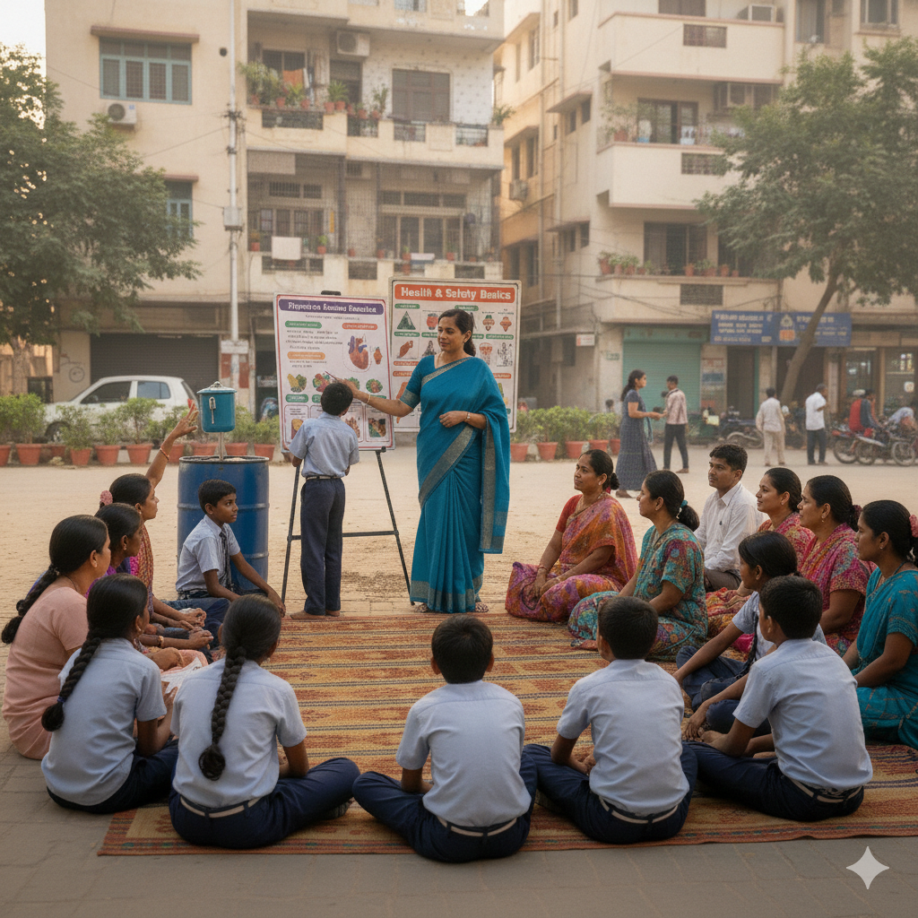 Home school children well being